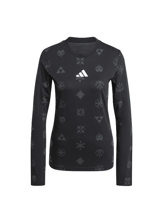 Adidas Adidas W Ksa Tee Black Training T-Shirts For Women Xs