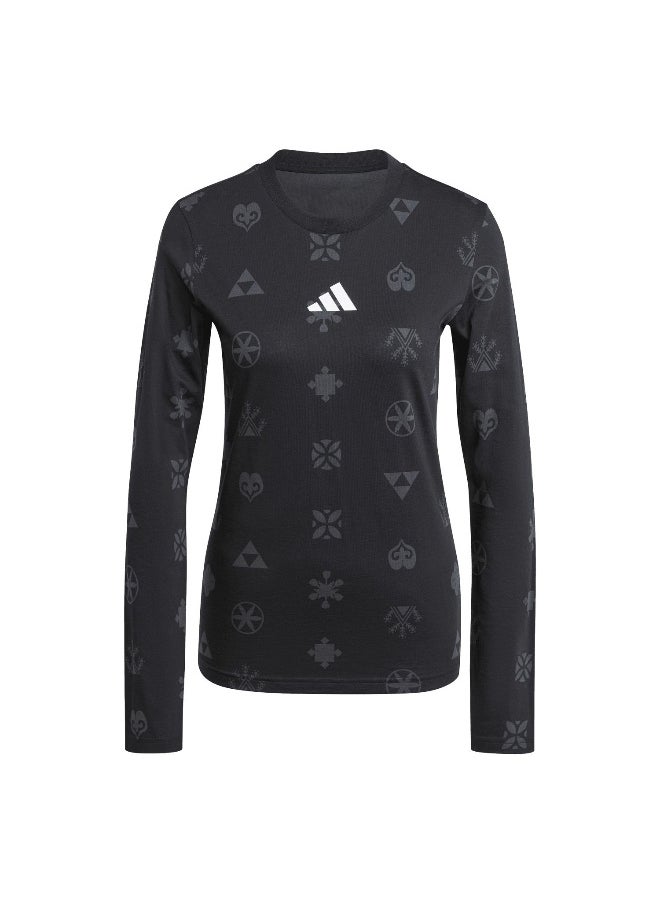 Adidas Adidas W Ksa Tee Black Training T-Shirts For Women Xs  - Image 1