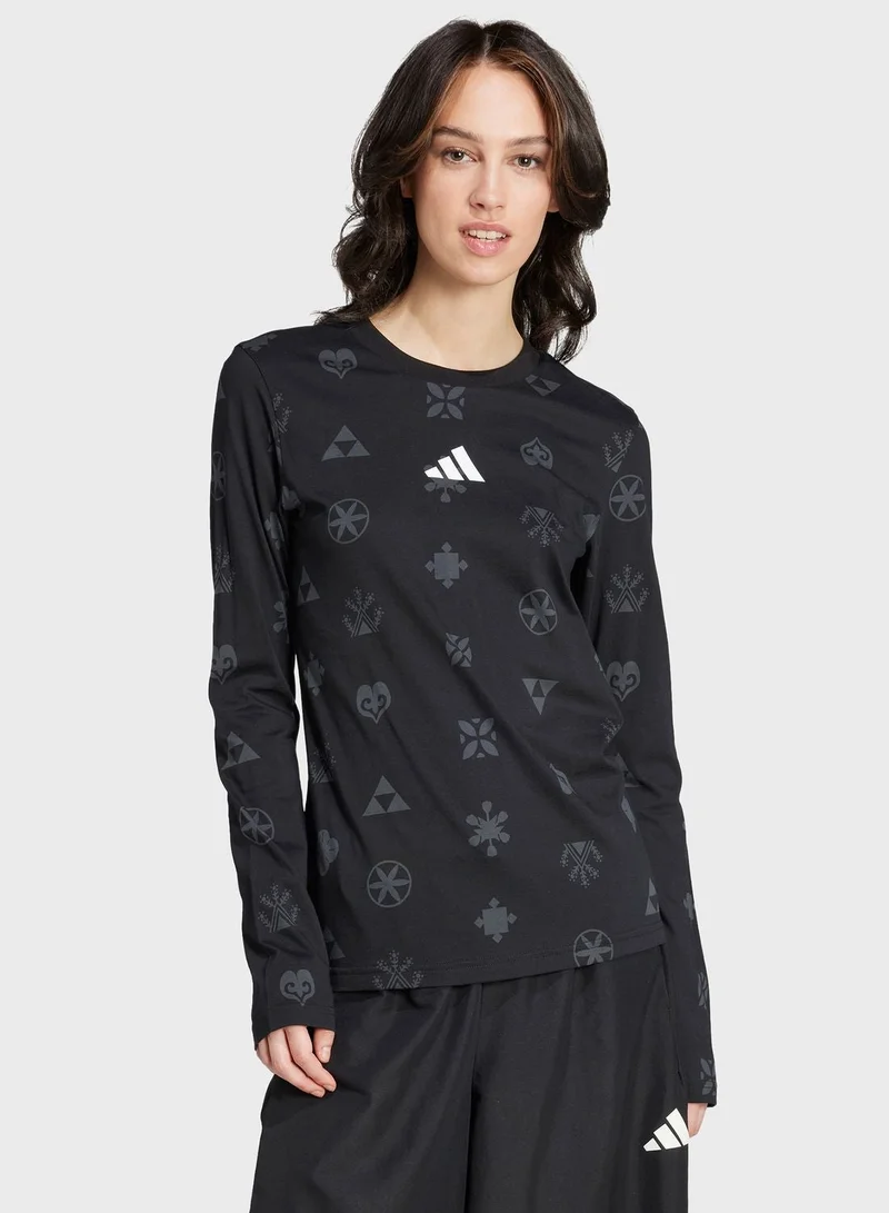 Adidas W Ksa Tee Black Training T-Shirts For Women Xs