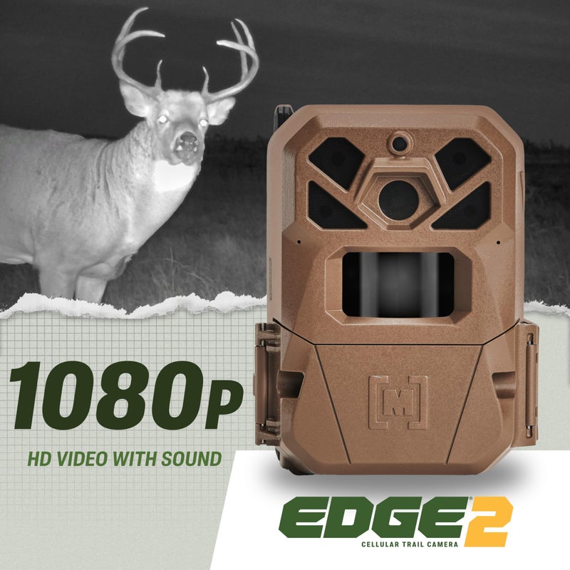 Moultrie Edge 2 Cellular Trail Camera - Auto Connect Nationwide 4G LTE - On Demand 36MP Photo - 1080P Video with HD Audio - 100 Ft Detection Range - Low Glow Flash - Image 5