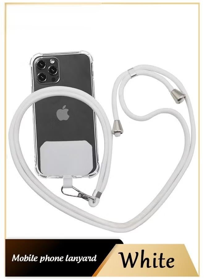 Phone Lanyard, Universal Crossbody Cell Phone Lanyards, Multifunctional Nylon Patch Adjustable Shoulder Neck Strap Compatible with Most Smartphones - Image 1