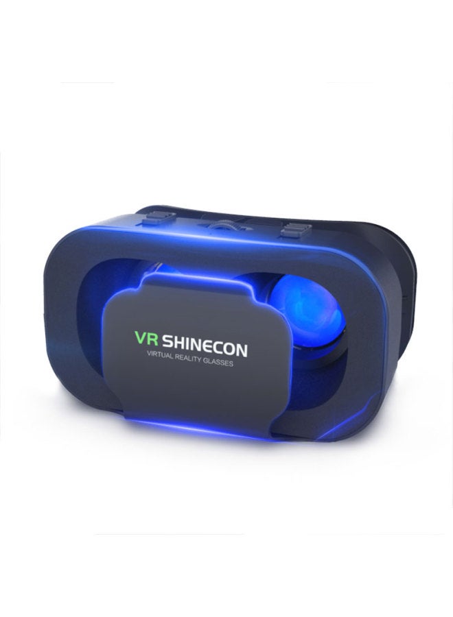 Shinecon VR Glasses Virtual Reality Headset With Earphones Mobile Phone Version 3D Gaming Smart Glasses For Adults And Students-Color:G05pro English X3 Gamepad - Image 2