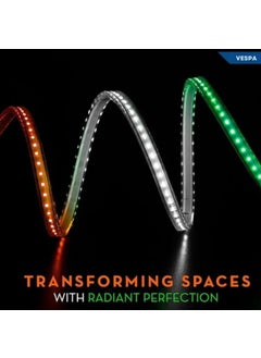 BUDWILL BUDWILL Tricolor 1500 LED String Light 12 Meter HeavyDuty Strip Lights TIRANGA Fairy Lights for Republic Day New Year Decoration Home Dcor Ideal for Balconies and Outdoor Spaces  - Image 2