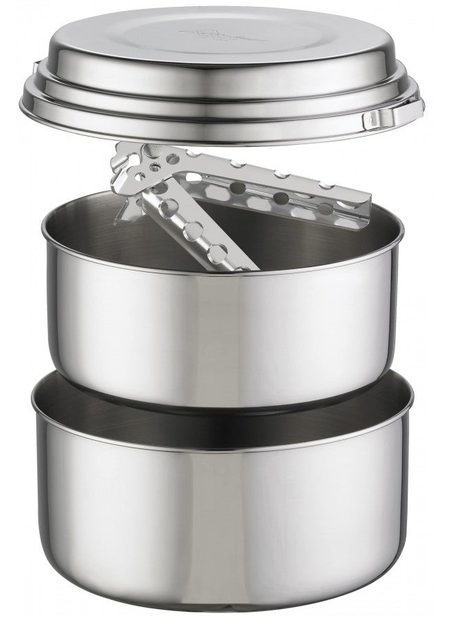 MSR MSR Alpine 2 Stainless Steel Camping Pot Set - Image 1