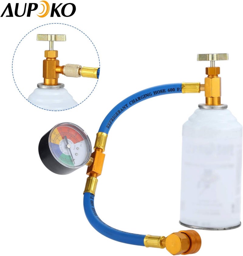 Aupoko طقم خرطوم شحن مبرد الهواء Aupoko R134A - Image 5