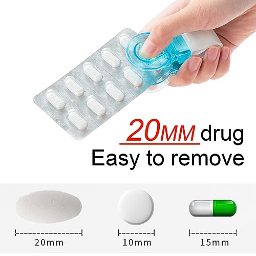 Smilelife Portable Pill Taker, Portable Travel Pill Popper Tool, Pill Organizer Pill Boxes Assistance Tool (1 PCS) - Image 2