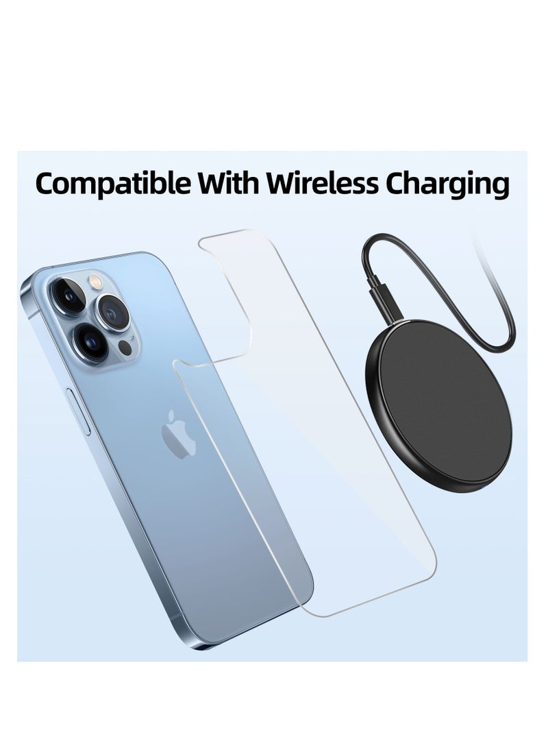 【3 Pack】 Screen Protector for iPhone 13 Pro,iPhone 13 Pro Camera Protector, iPhone 13 Pro Front and Back Screen Protector Tempered Glass 【Anti-Scratch】【New Version】 Protective Film(6.1) - Image 5
