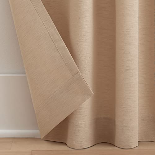 Waverly Serendipity Pinch Pleat Light-Filtering Window Panel, 25" X 63", Linen - Image 4