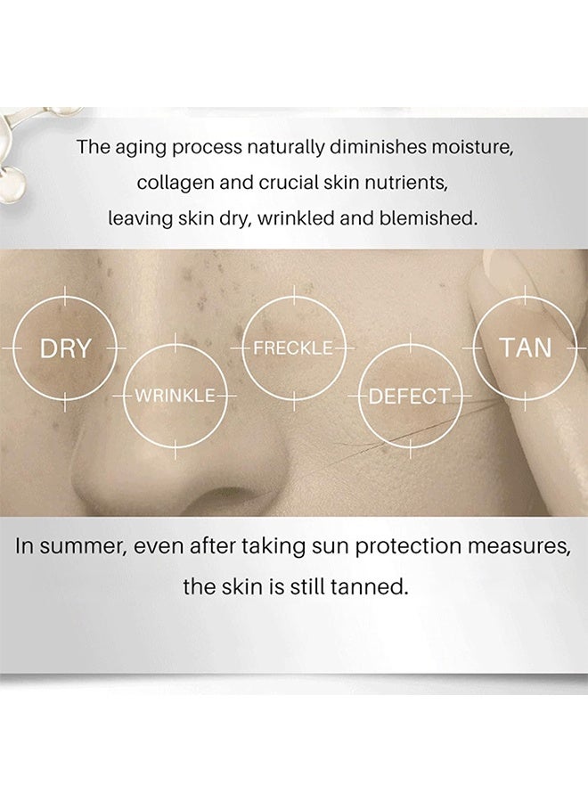 Lanthome Glutathione Serum 30ml, Glutathione White Serum, Enriched with Glutathione Vitamin C& Kojic Acid, Hydrating Moisturizing Brightening Skin, Reduces Fine Lines & Wrinkles, Dark Spot Remover Face Serum - Image 5