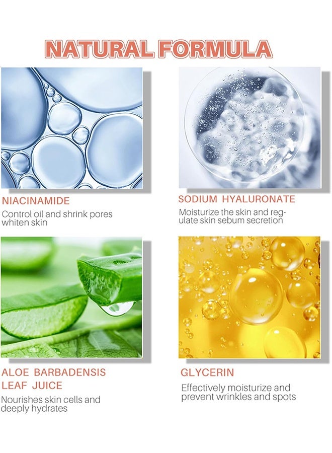 Lanthome Glutathione Serum 30ml, Glutathione White Serum, Enriched with Glutathione Vitamin C& Kojic Acid, Hydrating Moisturizing Brightening Skin, Reduces Fine Lines & Wrinkles, Dark Spot Remover Face Serum - Image 4