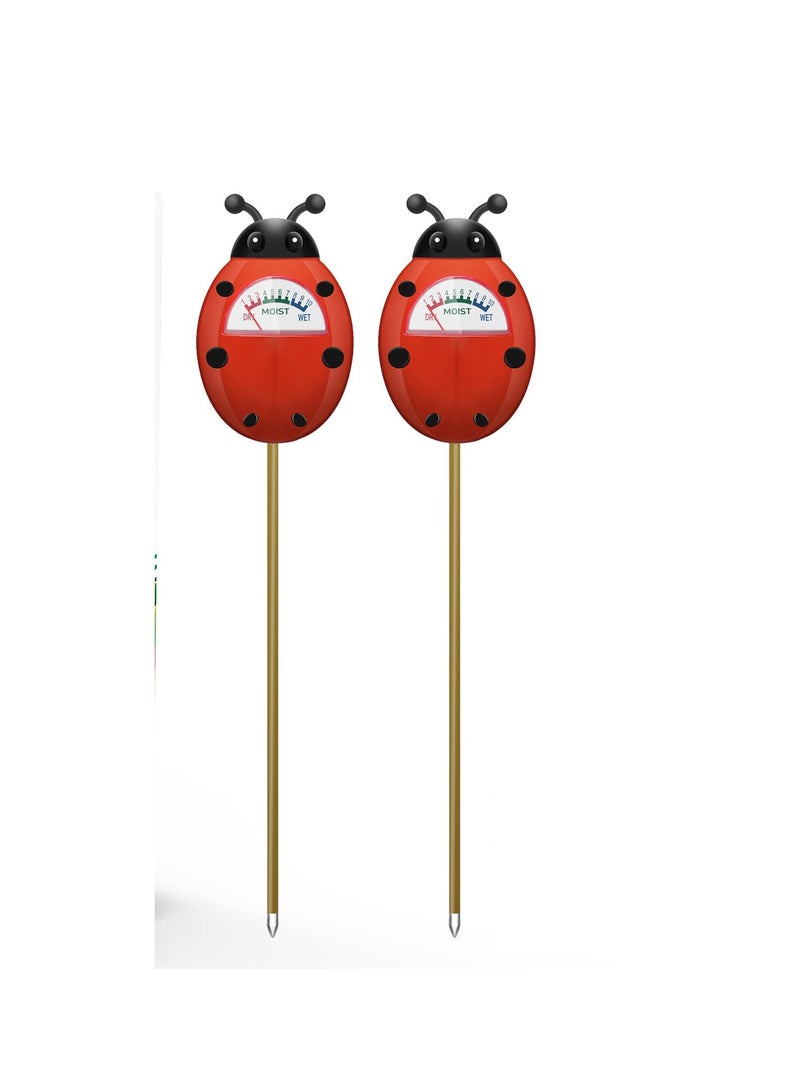 SYOSI Soil Moisture Meter, Plant Moisture Meter, Soil Hygrometer Sensor for Gardening, Farming, Indoor, and Outdoor Plants, Plant Water Monitor Gardening Gifts, No Batteries Required, 2-Pack - Image 1