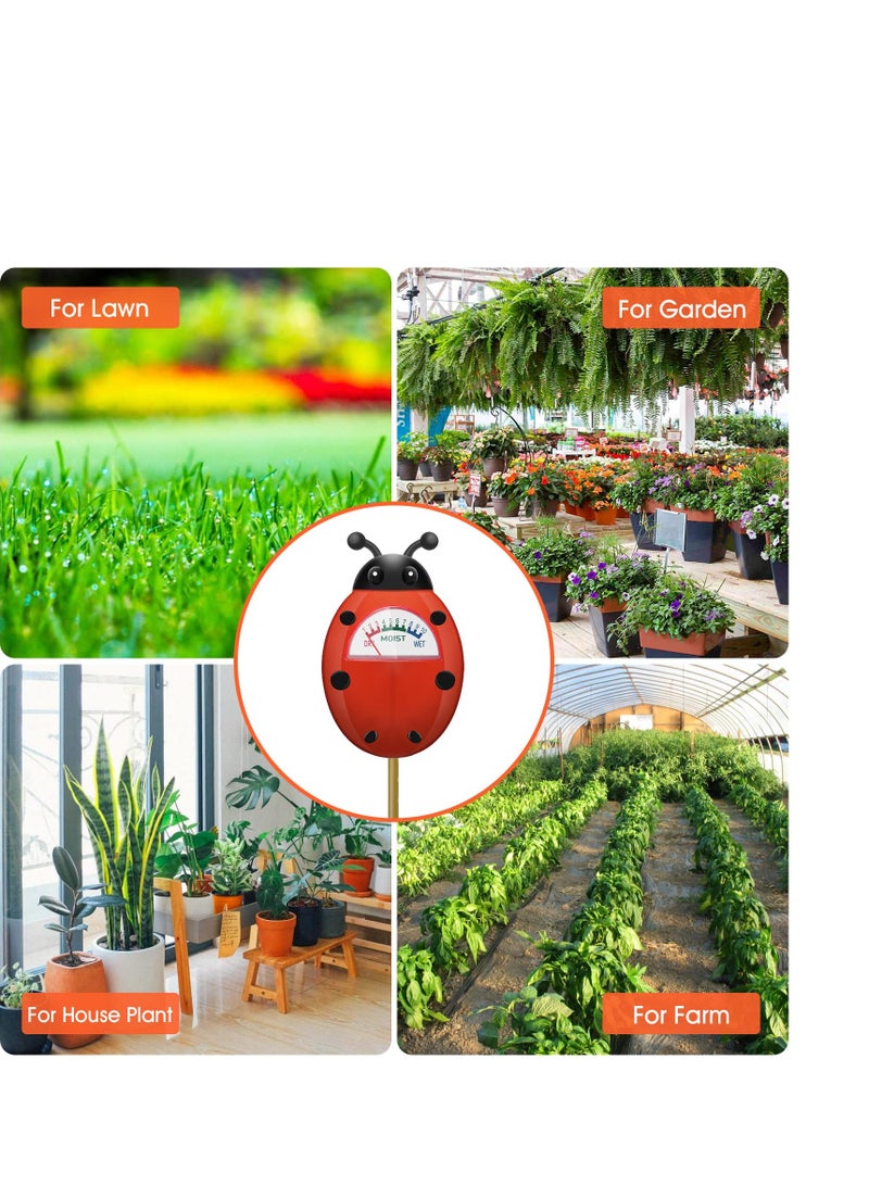 SYOSI Soil Moisture Meter, Plant Moisture Meter, Soil Hygrometer Sensor for Gardening, Farming, Indoor, and Outdoor Plants, Plant Water Monitor Gardening Gifts, No Batteries Required, 2-Pack - Image 5