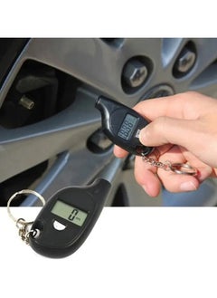 VIUAUAX LCD Digital Tire Pressure Gauge, Compact Digital Tire Pressure Gauge with LCD Display - Keychain-Compatible, High Precision Car & Motorcycle Air Pressure Meter  - Image 3