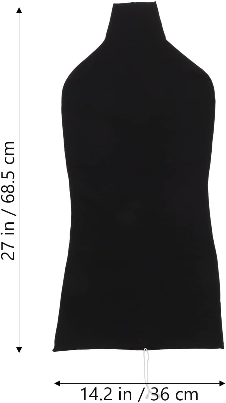 klarako 2pcs Female Dress Form Mannequin Torso Body Cover Mannequin Tailors Dummy Body Lace Cover for Clothing Jewelry Display Model Display - Image 3