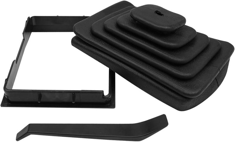 QAGGUM Shifter Boot and Retainer Bezel Kit for Jeep TJ Wrangler - Image 1