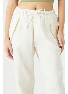 FOREVER 21 Twill Drawstring Joggers  - Image 5