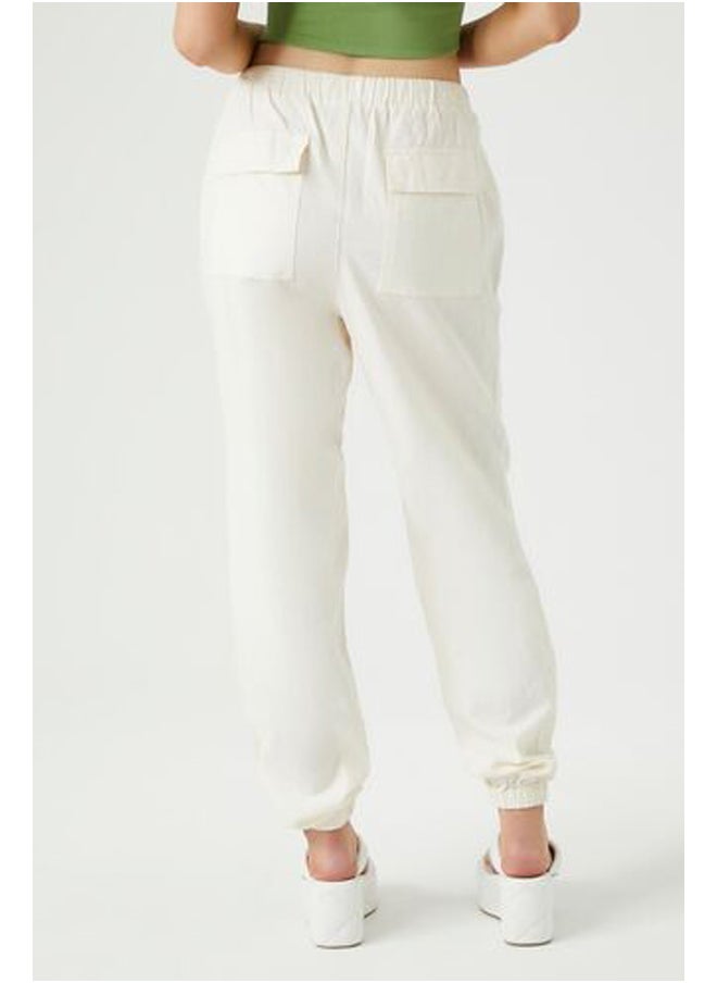 FOREVER 21 - Twill Drawstring Joggers - Image 1