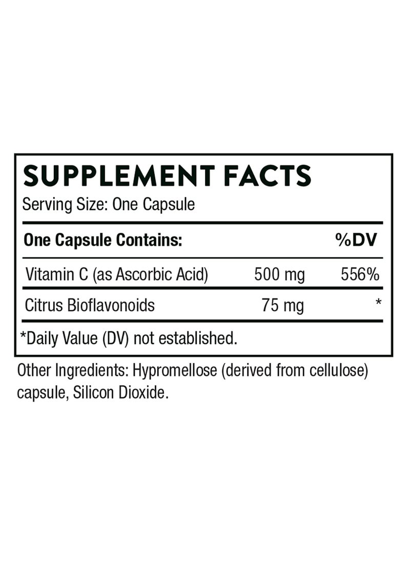 Thorne - Vitamin C with Flavonoids - 90 Capsules - Dietary Supplement - Image 1