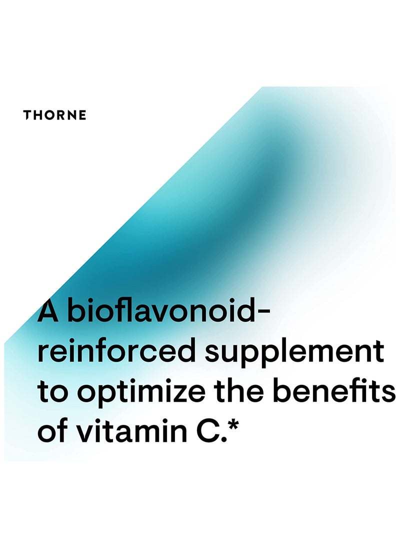 Thorne - Vitamin C with Flavonoids - 90 Capsules - Dietary Supplement - Image 1