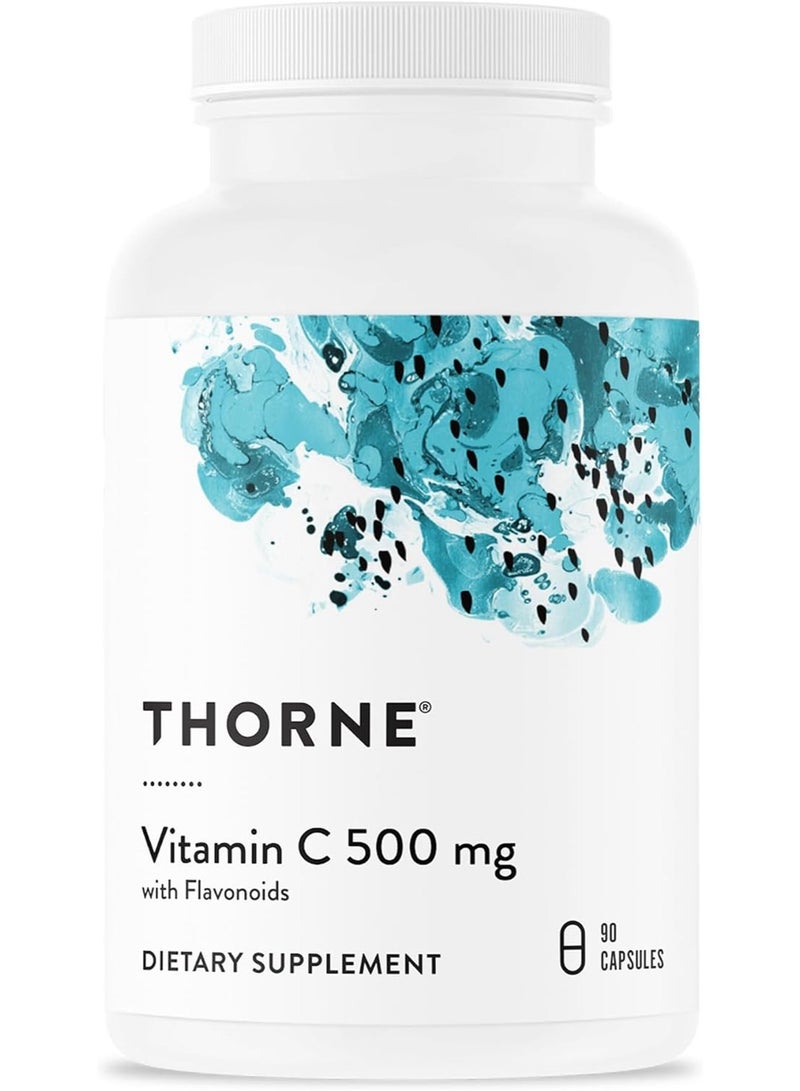 Thorne Vitamin C with Flavonoids - 90 Capsules - Dietary Supplement - Image 1