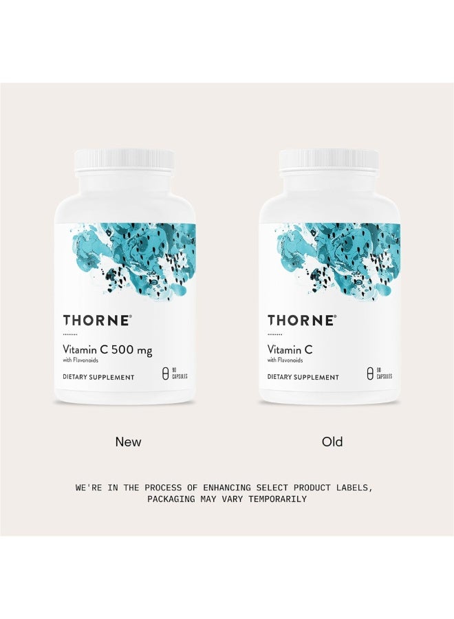Thorne Vitamin C with Flavonoids - 90 Capsules - Dietary Supplement - Image 3