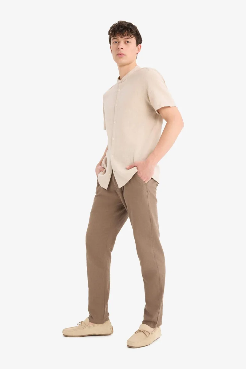 ديفاكتو Slim Fit Straight Leg Cotton Summer Jogger Pants