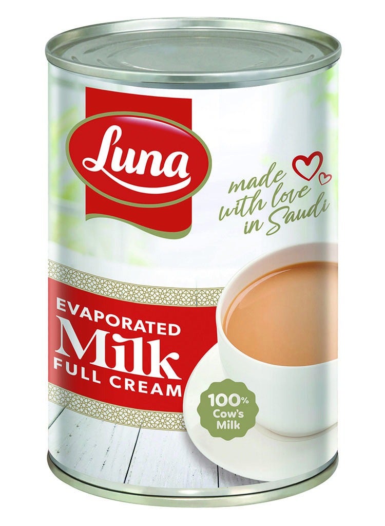 Luna Full Cream Evaporated Milk - Image 1