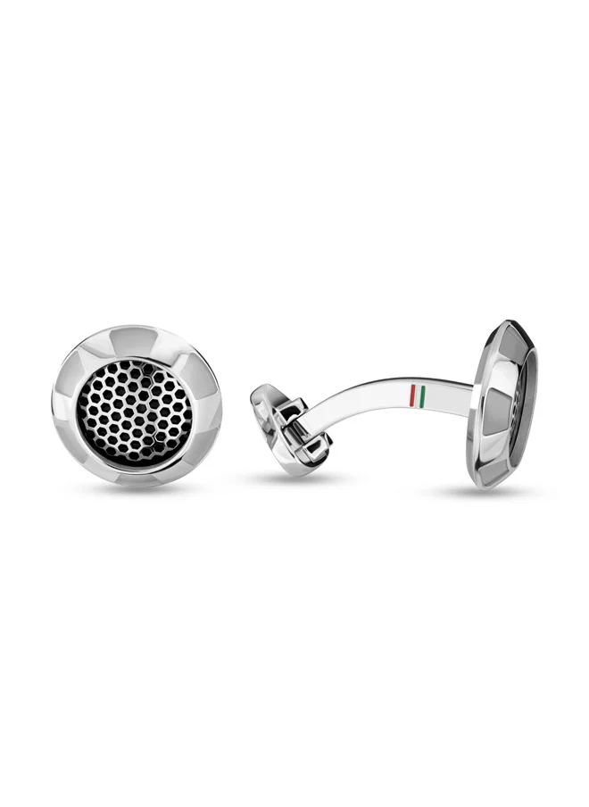 Ducati Corse Ducati Passione Silver Cufflink For MenDTAGC2137103