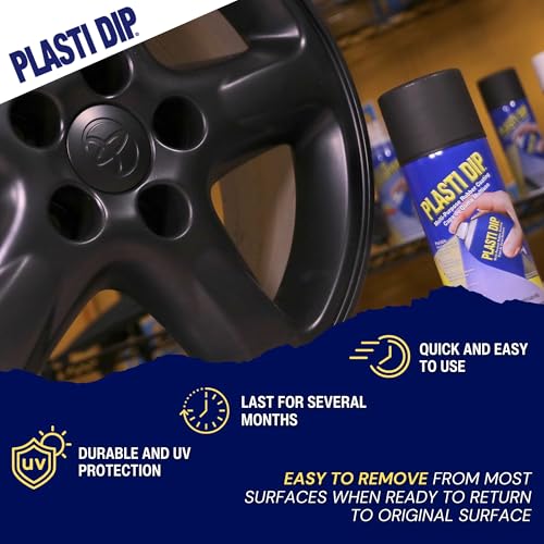Plasti Dip Performix 11203 Plasti Dip Black Multi-Purpose Rubber Coating Aerosol - 11 oz. - Image 5