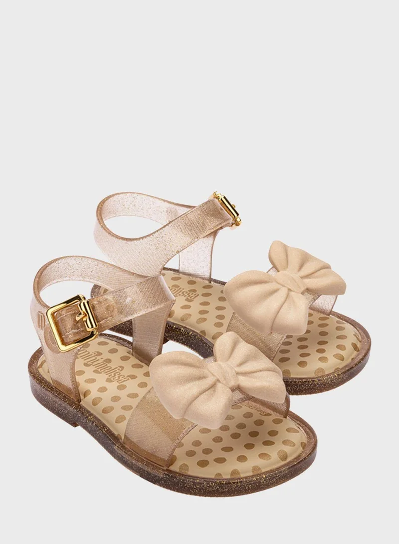Mini Melissa Kids Bow Sandals
