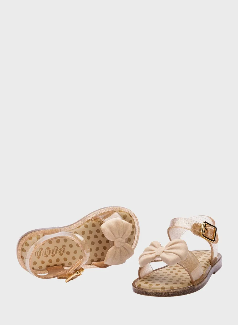 Mini Melissa Kids Bow Sandals