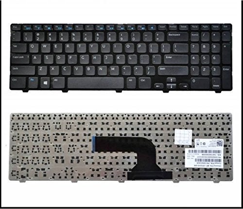 TravisLappy Keyboard with Frame P/N for Dell Inspiron 15R 3521 3537 5521 5537 Latitude 3540 (Black) - Image 1