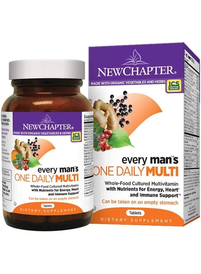 New Chapter Every Man's One Daily Multivitamin Tablets - Image 3