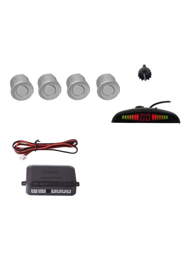 MUNTAQI Visual Backup Radar System With 4 Parking Sensors - Image 1