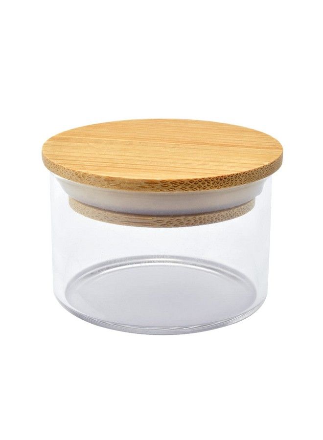 Honey Joy Acrylic Liquid Powder Glass Dappen Dish Glass Cup W Lock Bamboo Cap Lid Bowl For Acrylic Nail Art Kit Hjnapb026 - Image 2