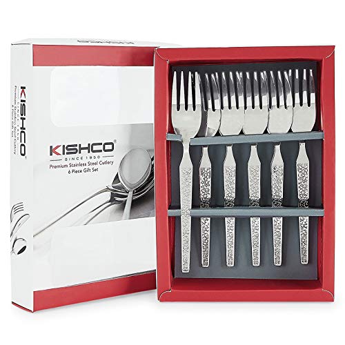 Kishco Stainless Steel Parma Baby/All Purpose Fork - Pack of 6 - Image 1