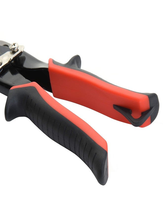 Jetech 10 inch Aviation Snips - Right Angled Professional Offset Snippers with Compound Action Cutting Shears from Forged Blade and Safety Latch - Image 4