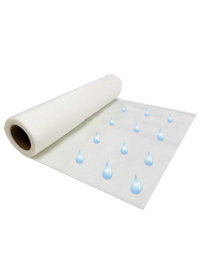 HimaPro Wash Away Non-Woven Stabilizer Backing for Machine Embroidery and Hand Sewing Water Soluble Embroidery Stabilizer (12 Inch x 10 Yard) - Image 3