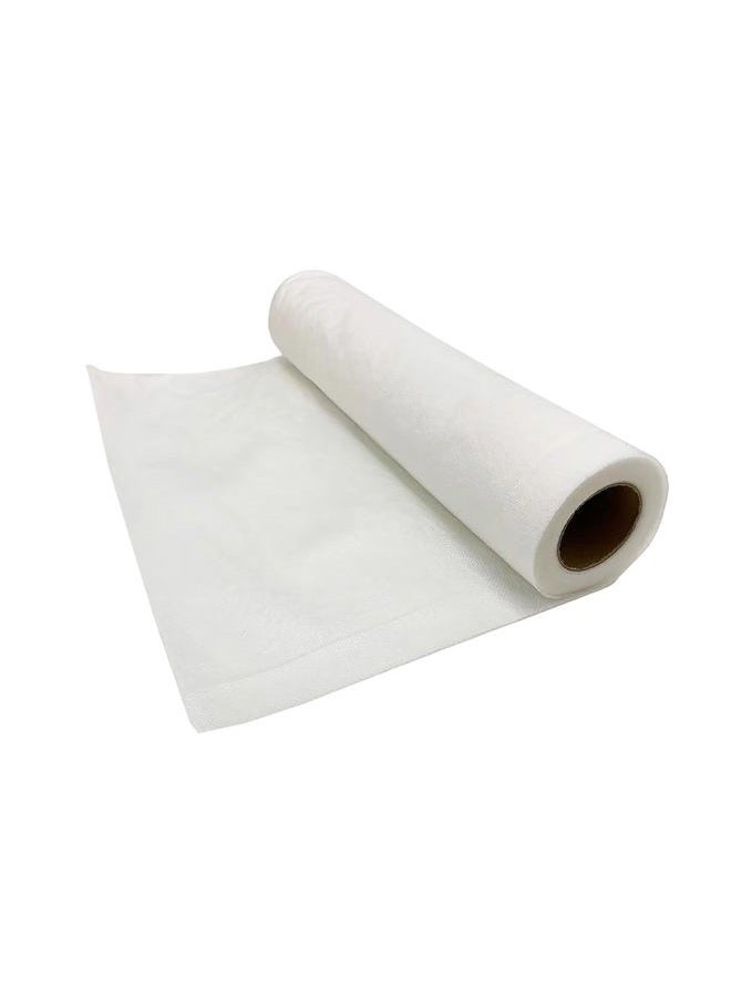HimaPro Wash Away Non-Woven Stabilizer Backing for Machine Embroidery and Hand Sewing Water Soluble Embroidery Stabilizer (12 Inch x 10 Yard) - Image 2