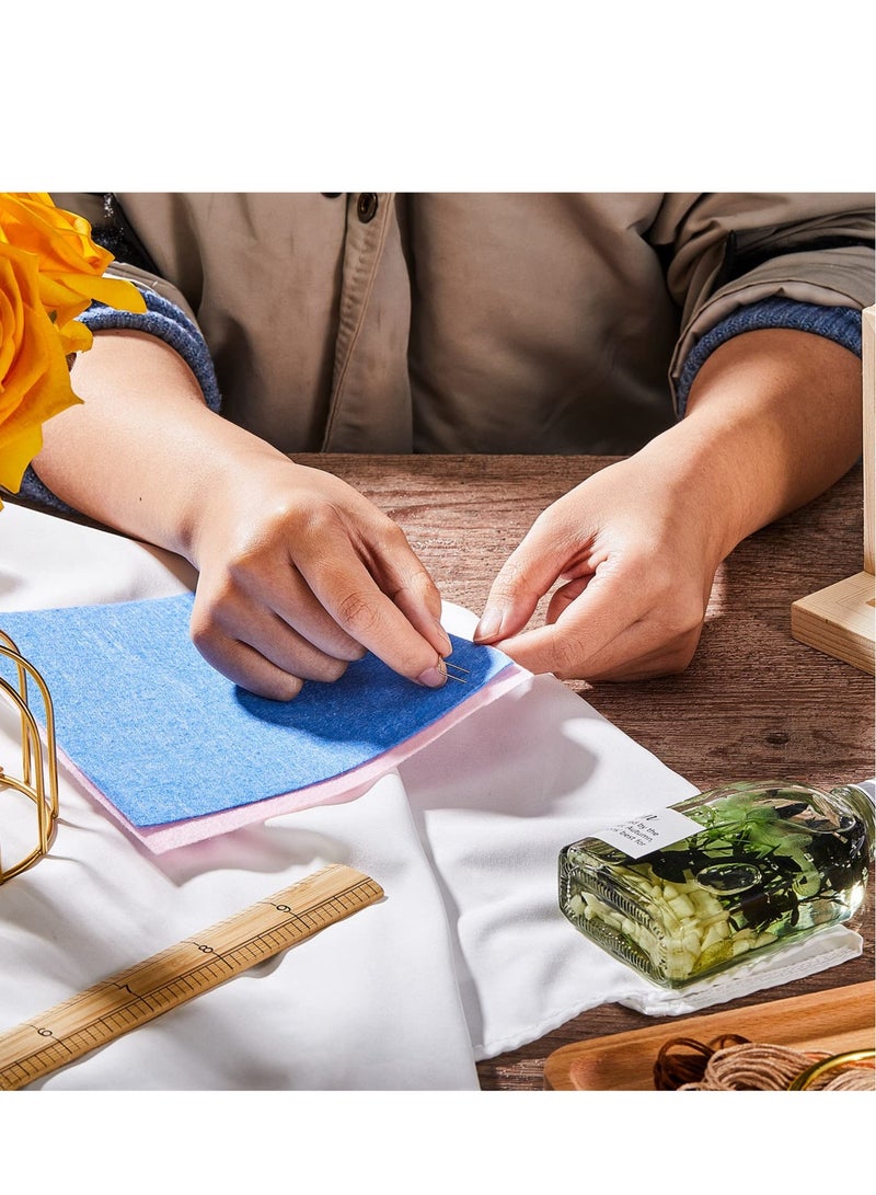 Excefore Sewing U-pins, 200 Pcs Needlecrafts Pins, Double Blocking Pins, Stainless Steel Sewing Pins, Multipurpose Straight Pins, for Sewing Jewelry Display Home Decor, DIY Sewing Project (0.9 Inch Long) - Image 3