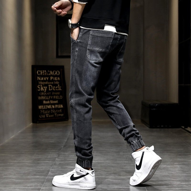 Unisex Casual Daily Denim Jeans - Image 4