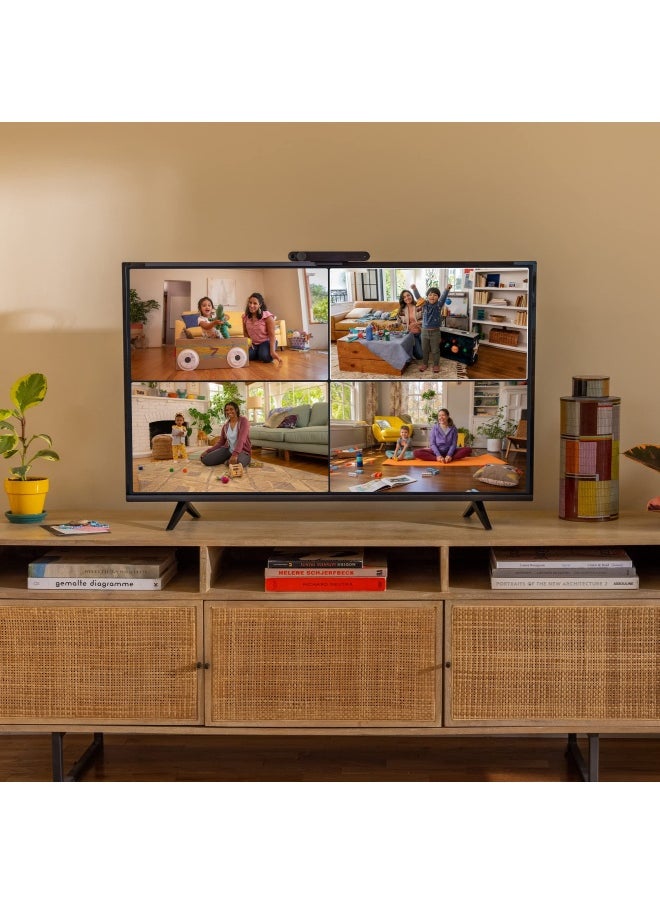 Facebook - - Portal TV Smart Video Calling on Your TV with Alexa - Black Android - Image 1