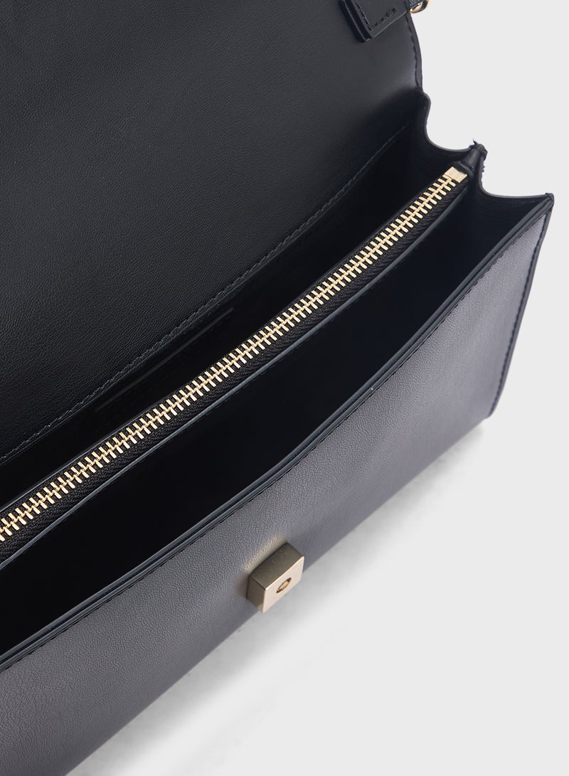 تومي هيلفيغر حقيبة كروس بودي هيريتيج قابلة للتحويل مع سلسلة - Image 5