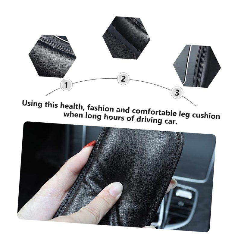 2 Pack Car Knee Leg Cushion Soft Ergonomic Pad for Driving Comfort Pressure Relief Support - Image 4