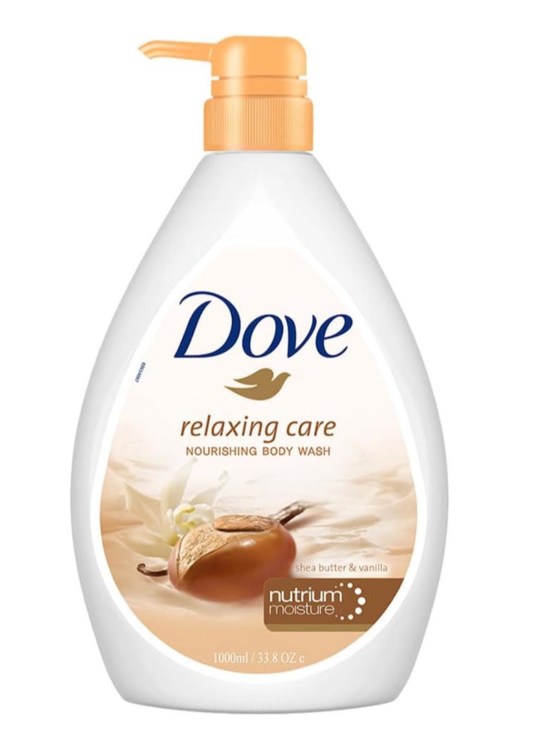 دوف غسول الجسم بزبدة الشيا والفانيليا 1000 مل - Image 1