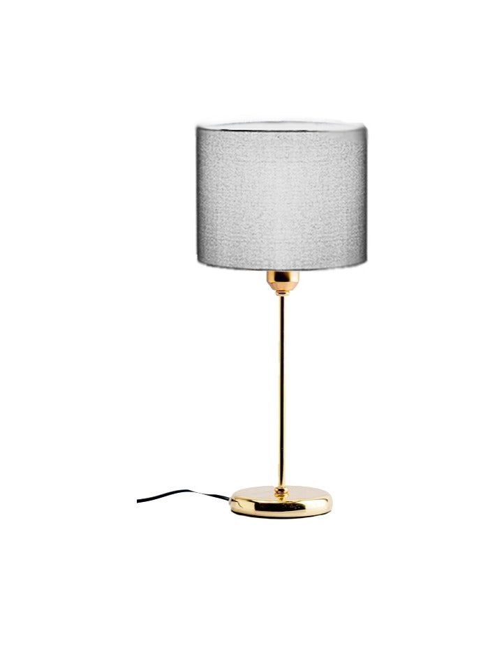 Cluc Tavolo Gold Table Lamp - Grey (Velvet) - Image 2