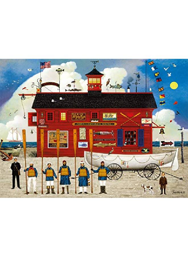 Buffalo Games Charles Wysocki The Sea Buglers 1000 Piece Jigsaw Puzzle - Image 2
