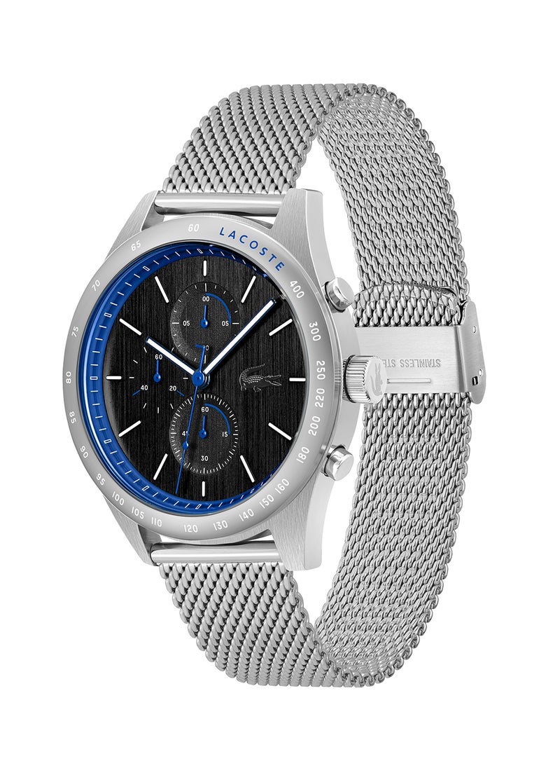 LACOSTE - Men's Chronograph Round Shape Stainless Steel Wrist Watch 2011298 - 44 Mm - Image 1