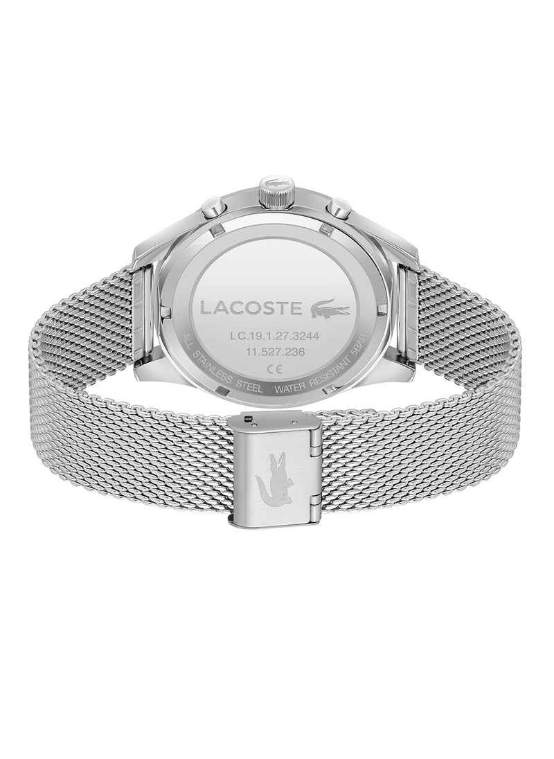 LACOSTE - Men's Chronograph Round Shape Stainless Steel Wrist Watch 2011298 - 44 Mm - Image 1