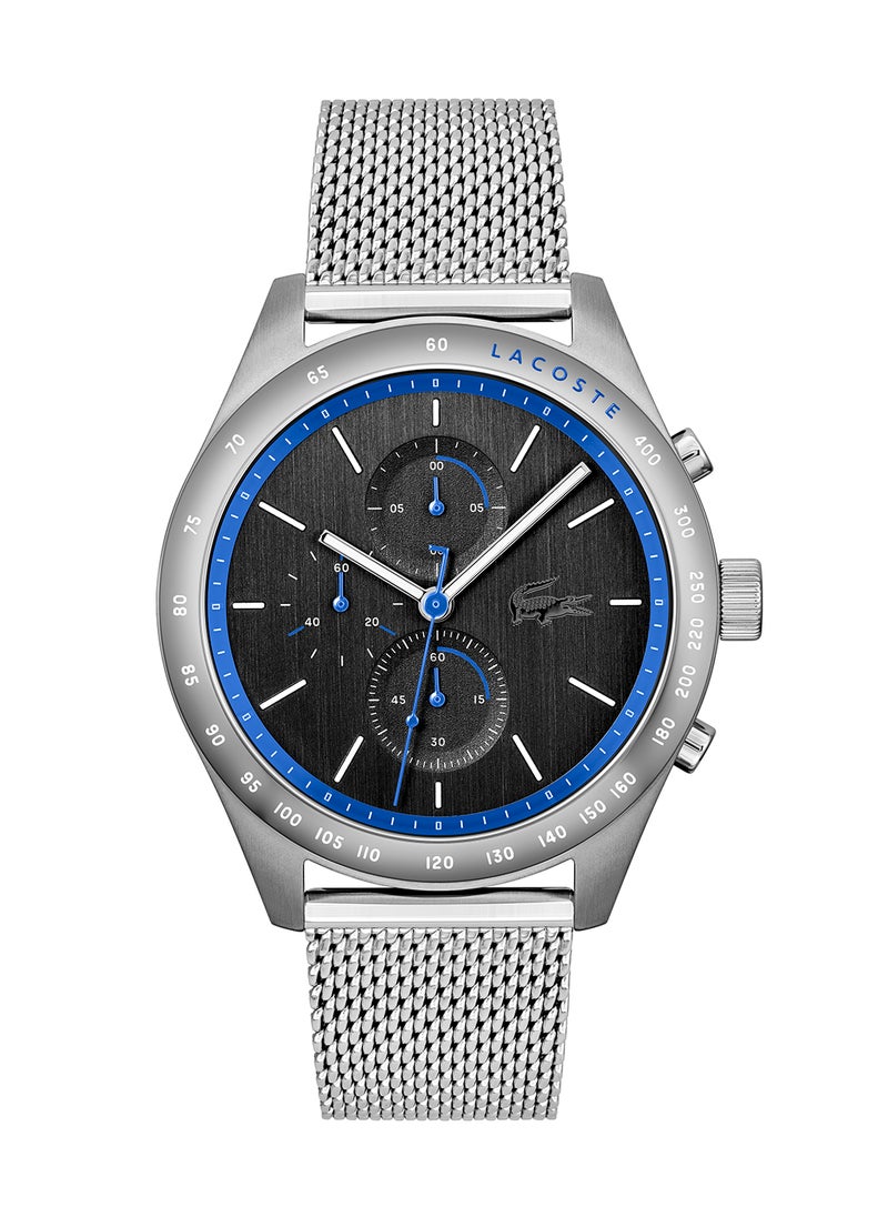 LACOSTE - Men's Chronograph Round Shape Stainless Steel Wrist Watch 2011298 - 44 Mm - Image 1